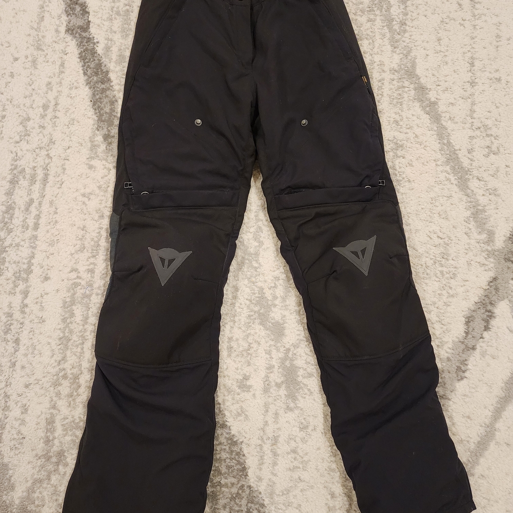 Dainese Black Motorcycle Pants